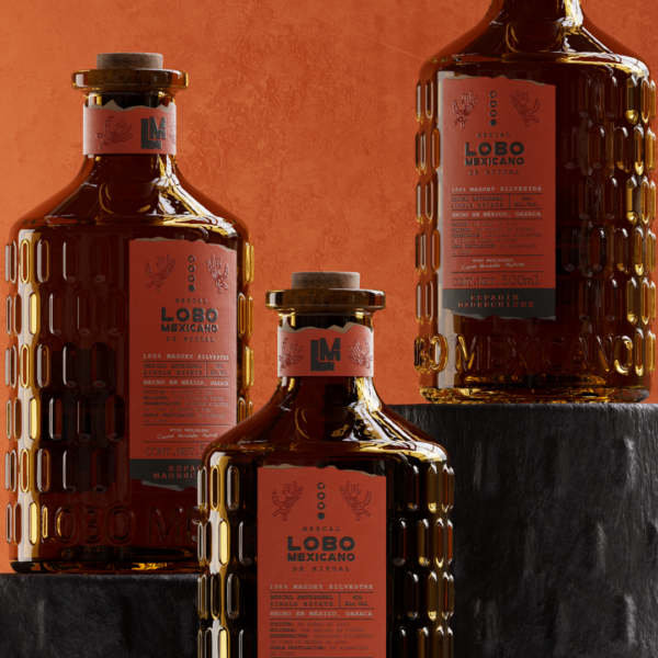 MEZCAL ARTESANAL LOBO MEXICANO ESPADÍN / MADRECUISHE – 45% A.V. / 500ML - Image 2
