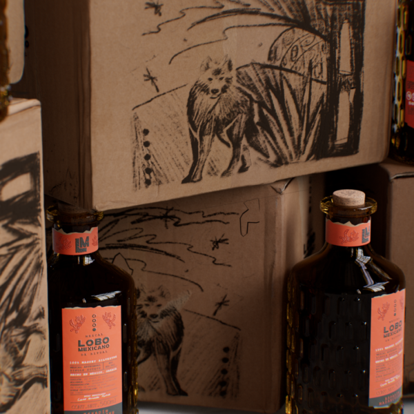 MEZCAL ARTESANAL LOBO MEXICANO ESPADÍN / MADRECUISHE – 45% A.V. / 500ML - Image 4