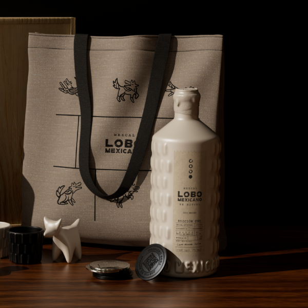 MEZCAL ARTESANAL LOBO MEXICANO EDICIÓN UNO ENSAMBLE SILVESTRE – 46% A.V. / 750ML - Image 3